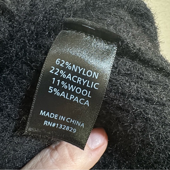 EUC House of Harlow 1960 wool blend sweater wrap dress sz M - Picture 4 of 9